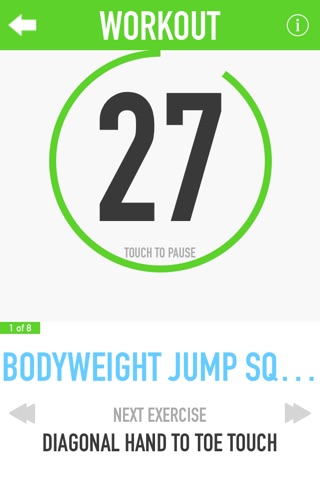 5 Minute Total Body Workout Lite screenshot 4