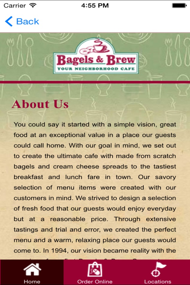 Bagels and Brew screenshot 3