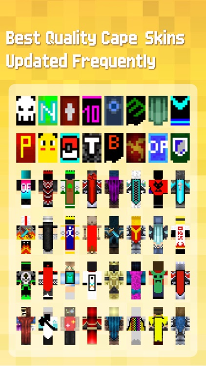 Cape Skins for PE - Best Skin Simulator and Exporter for Minecraft Pocket Edition