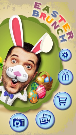 Easter Bunny Yourself - Holiday Photo Sticker Blender with C(圖4)-速報App