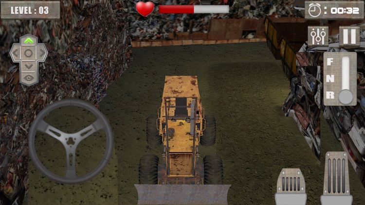 Heavy vehicle driving 3d parking simulator