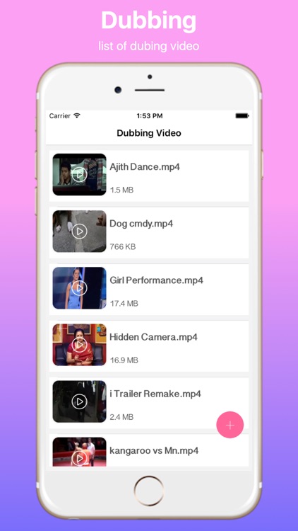 Dubbing Video Maker Pro