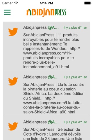 AbidjanPress screenshot 4