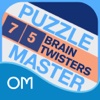 Puzzlemaster Deck - 75 Brain Twisters - Will Shortz