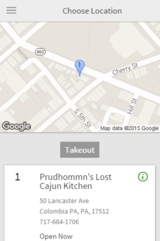 Prudhomme's Lost Cajun Kitchen Ordering screenshot 2