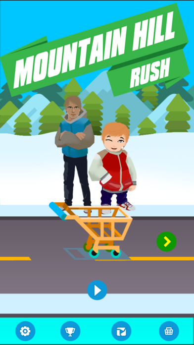 How to cancel & delete Mountain Hill Rush Racing In Down Town - Free Longboard Games For boys and Girls Rider from iphone & ipad 1