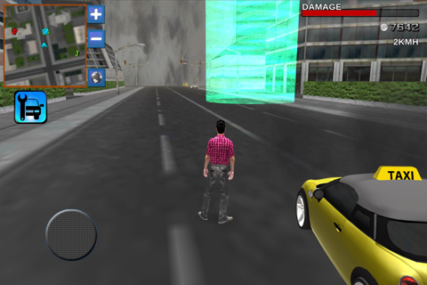 3d City Taxi Driving Mania screenshot 3