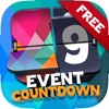 Event Countdown Wallpaper Fashion  - “ Flat Designs ” Free