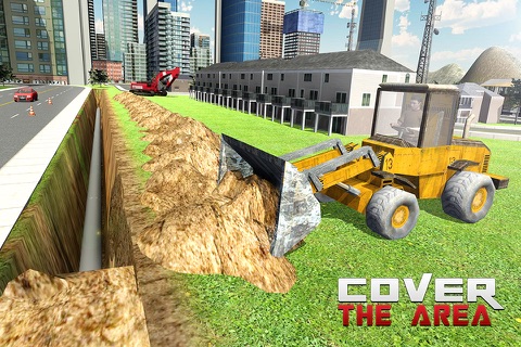 Heavy Excavator Crane Simulator 3D – A PRO construction truck driver challenge screenshot 2