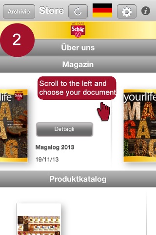 Schär Glutenfree Library screenshot 3