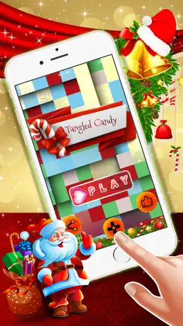 Game screenshot Tangled Candy : - A match 3 puzzles for Christmas season mod apk