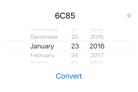 Binary Date screenshot 2
