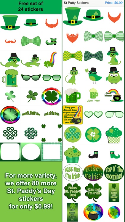 St Paddy's Stickers
