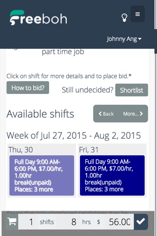 Freeboh Jobs screenshot 3