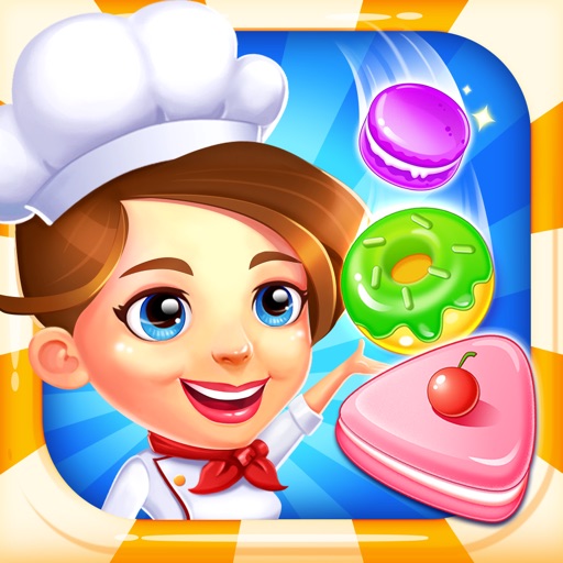 Cookie Fever : A CraZY CanDY Chef Game Icon