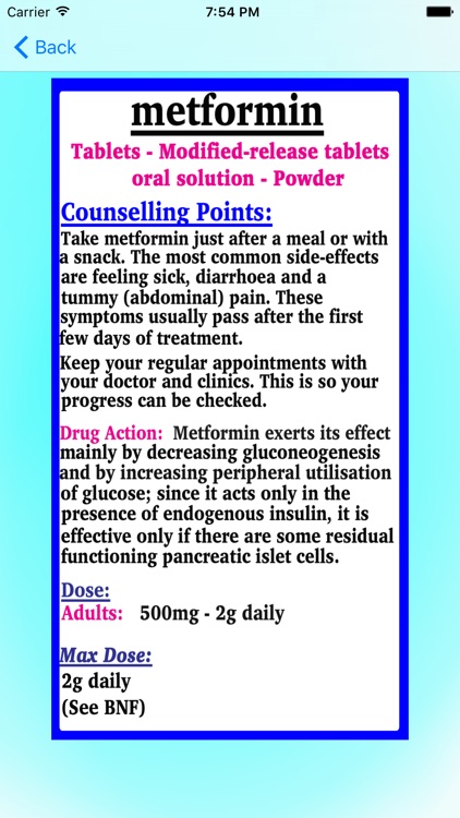 The Indispensable Pharmacy App - BNF in your pocket screenshot-3