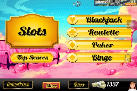 Free Casino Grand Slot Machine Games of Sweet Fortune & Fun screenshot 2