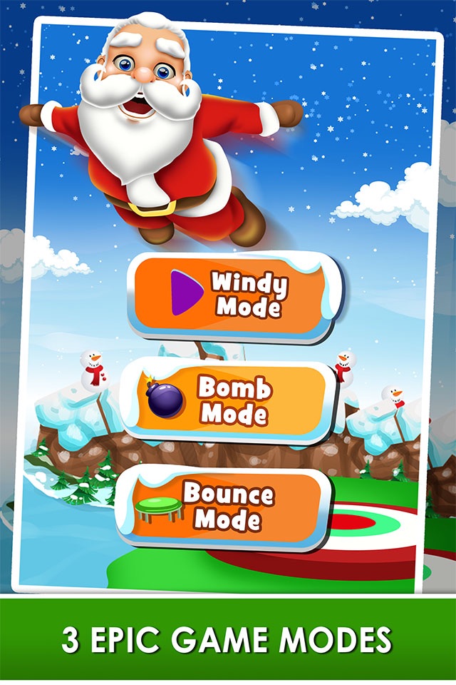 Christmas Buddy Toss - Jump-ing Santa, Elf, Reindeer Games! screenshot 2