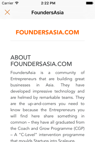 FoundersAsia screenshot 4