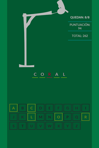 Ahorcado Tematico Multilingüe screenshot 4