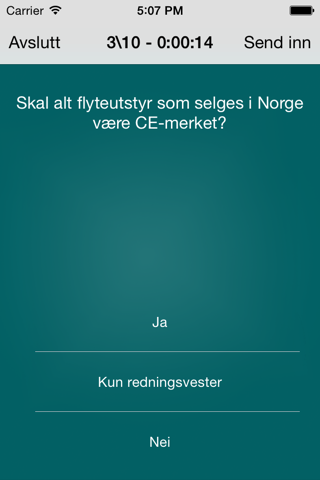 Båtførerprøve - náhled