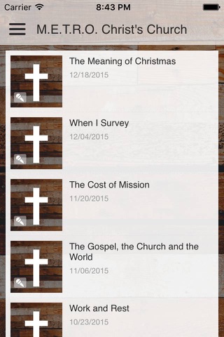 M.E.T.R.O. Christ's Church screenshot 2