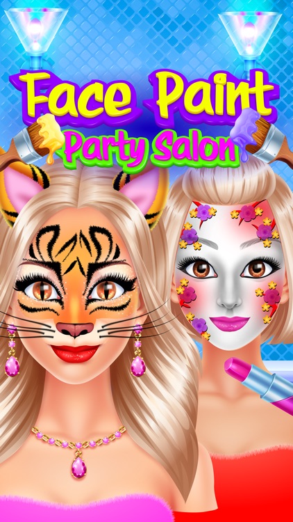 Face Paint Party Salon - Girls Makeup & Kids Games