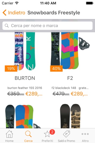 Surf Shop - Snowboard, Skate, Surf su  bananariders.com screenshot 2