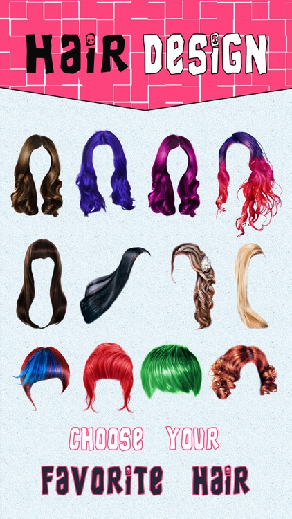 Girly Hair Design Pro - Wig Salon to Change Hairtyle & Color