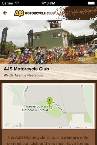 AJS Motorcycle Club screenshot 3