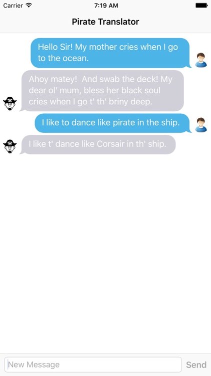 Pirate Speak Translator