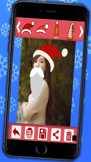 Christmas photo editor - photo stickers of Santa Claus and C(圖3)-速報App