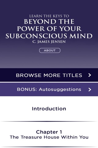 Beyond The Power of Your Subconscious Mind Meditations Based On C. James Jensen screenshot 2
