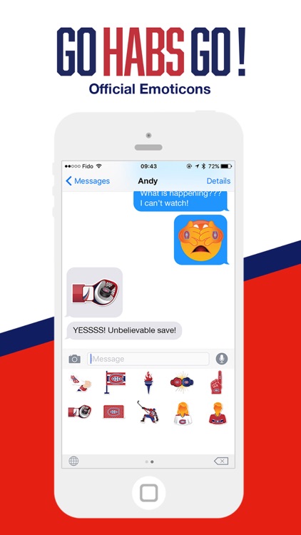 Montreal Canadiens Emoticons - Habicons