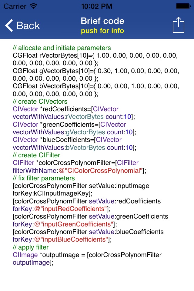 CIFilters screenshot 3