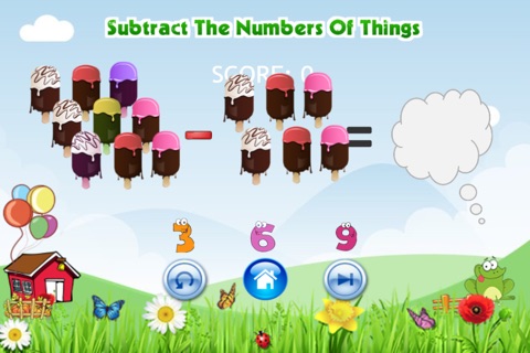 Ice Cream Grade 1 Math For Kids screenshot 3