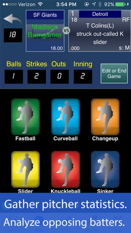 Pitcher Trakker for Baseball and Softball