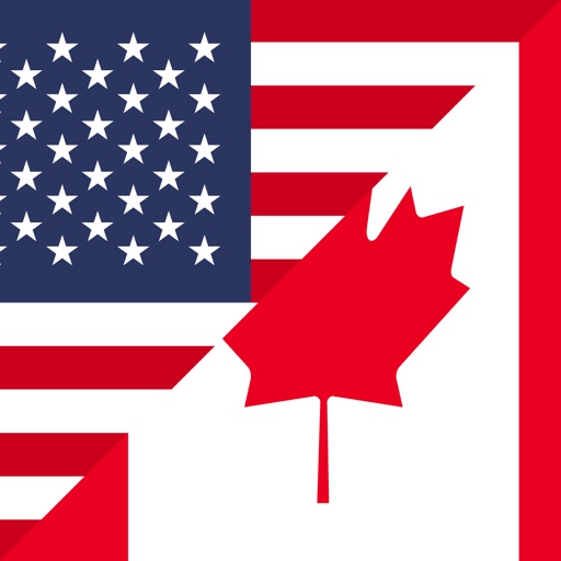 US Dollar to Canadian Dollar Icon