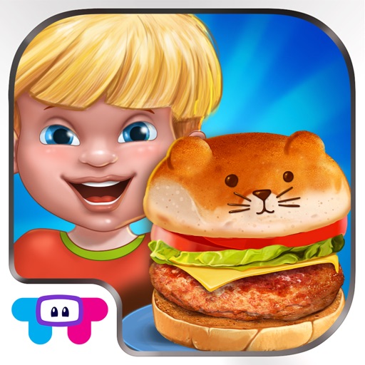 Burger Crazy Chef - Make Your Own Funny Hamburger Icon