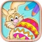 Icon Color Easter eggs - Paint bunnies coloring game for kids