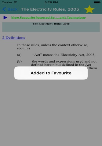 The Electricity Rules 2005 screenshot 4