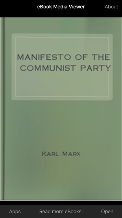 eBook: Manifesto of the Communist Party