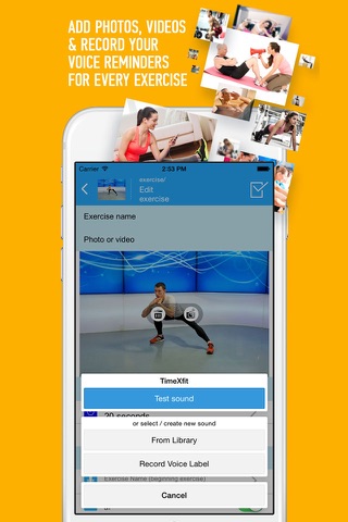 TimeXFit - fitness assistant screenshot 2