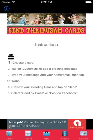 Happy Thaipusam Greetings & Wishes Cards : Create Your Own Messages DIY screenshot 4