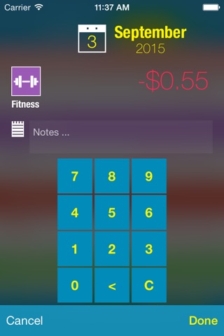 Spendr - Track your spending on the go screenshot 3