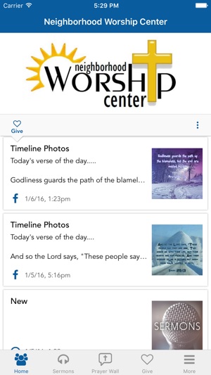 Neighborhood Worship Center(圖2)-速報App