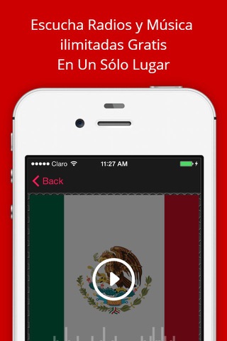 'A+ Estaciones de Radio de Mexico: Escucha Las Mejores Canciones, Deportes y Noticias por Internet screenshot 2