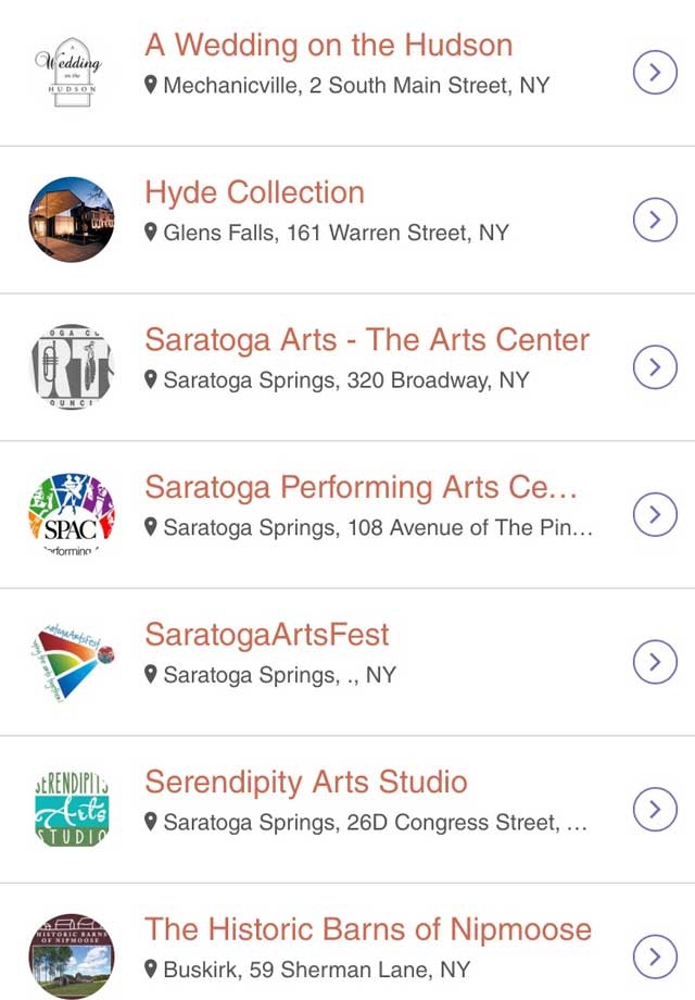 Discover Saratoga NY screenshot 4
