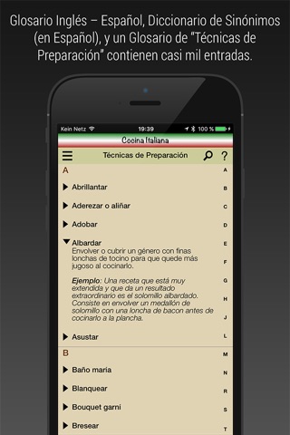 Cocina de Italia screenshot 4