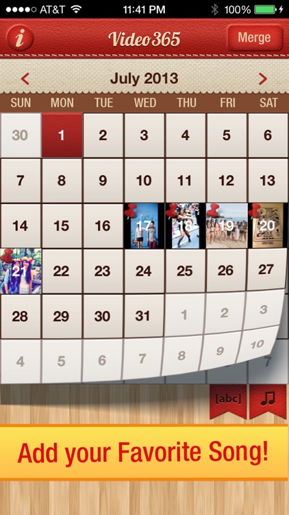 Video 365 Photo Journal daily picture diary calendar screenshot-3